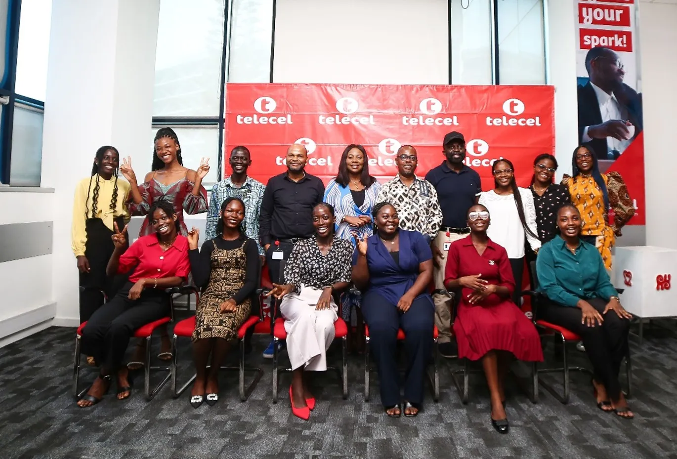 Read more about the article Telecel unveils 2024 cohort of Female Engineering Students Scholarship Programme